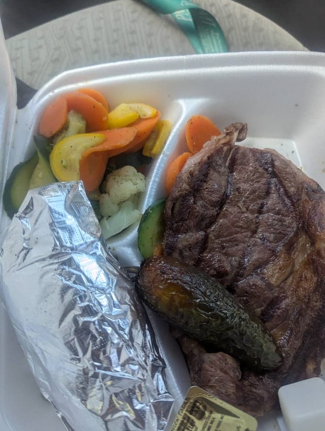 Ribeye Steak.
