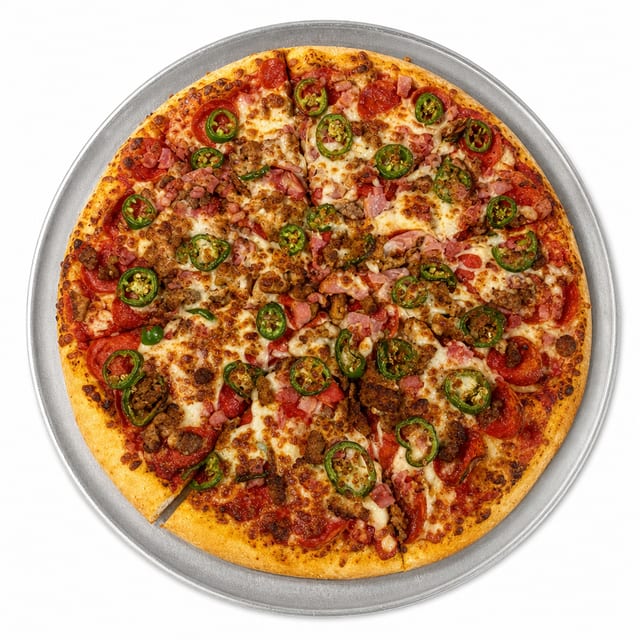 Chicharron Pizza Large 14in.