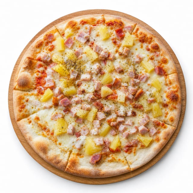 Hawaiian Pizza Medium.