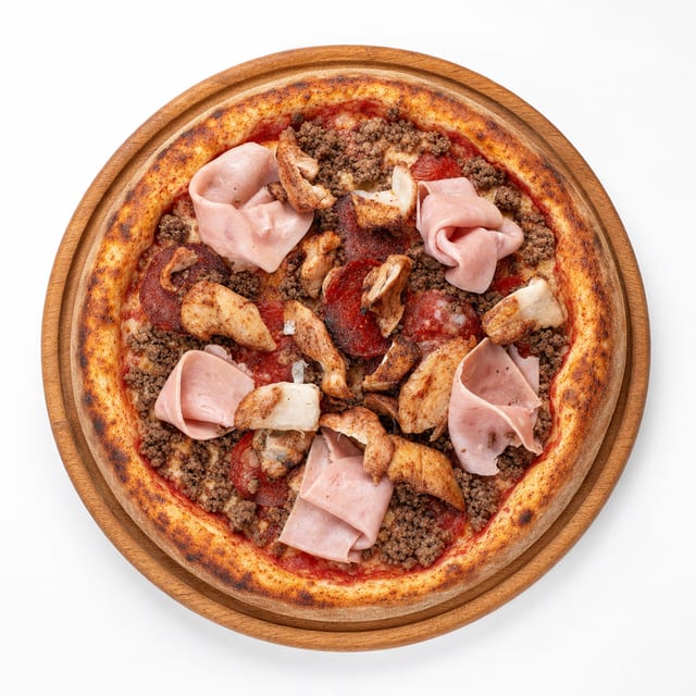 The Meat Lovers Pizza Small 12in.