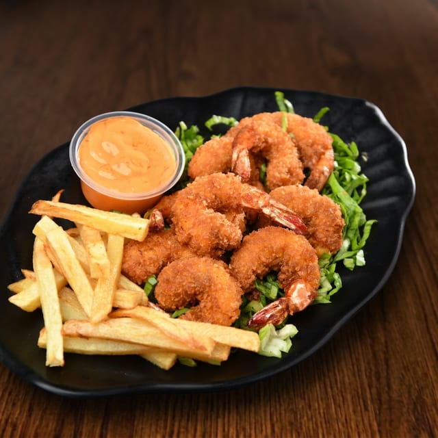 Fried Shrimp Dinner.