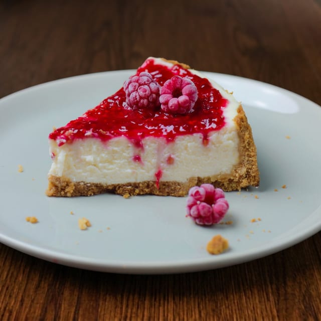 Raspberry Cheese Cake.